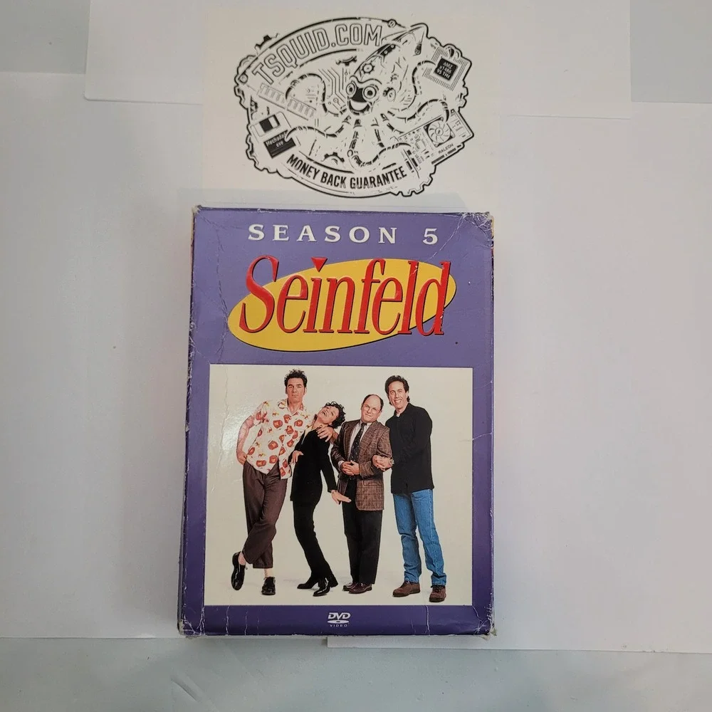 Sony Seinfeld Season 5 DVD Box Set 4-Disc 22 Episodes Remastered